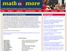 Tablet Screenshot of mathismore.net